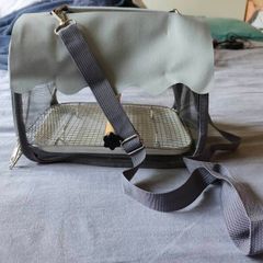 New Transparent Bird Carrier (Breathable Travel Bag for Parrots & Small Pets)