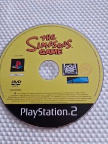 The Simpsons Game PlayStation2 Ps2 Games Original
