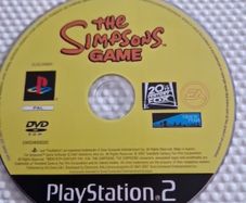 The Simpsons Game PlayStation2 Ps2 Games Original