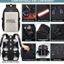 Extra Large Backpack for Men 50L,Lunch Backpack Work Bag Travel Laptop Backpack 17.3 Inch with USB Charging Port,Water Resistant Big Business Computer Rucksack for Men Women College School Black (FREE POSTAGE) Image 3