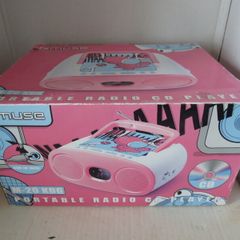 New >> Portable Radio Cd Player