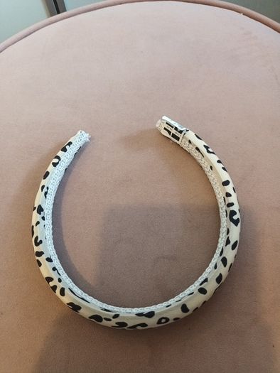 Satin two toned hairband was 14.99