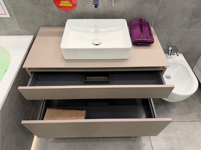 Bespoke Villeroy & Boch Vanity Unit - 1000mm