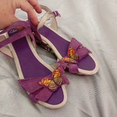 Clarkes ladies wedges