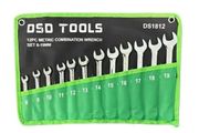 Dsd Tools 12pc Metric Combination Wrench Set