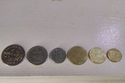 France 2 Francs + 1 Franc + 0.5 Franc + 20 Centimes + 10 Centimes + 5 Centimes