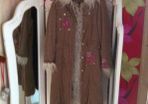 Monsoon brown shaggy coat 10-12 years