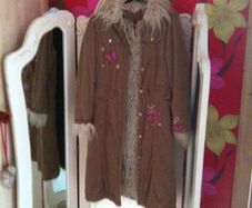 Monsoon brown shaggy coat 10-12 years