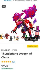 Lego .Ninjago 71832 Thunderfang