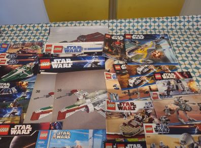 Star Wars Lego  -  65 instruction books