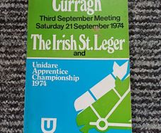Old Horseracing Racecards & Racecourse Members Badges