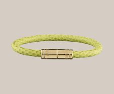LOUIS VUITTON Keep It Lezard Bracelet in Pistache