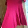 Tommy Hilfiger sports jumper style skater knit spring red dress M/L 10 12 14 16 Image 3