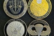 UNITED STATES, military challenge/ commerative coins.