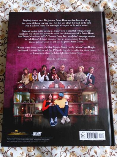 Ghosts the Button House archives book, brand new