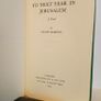 To Next Year in Jerusalem: A Novel by David Marcus (HQ493) Image 2