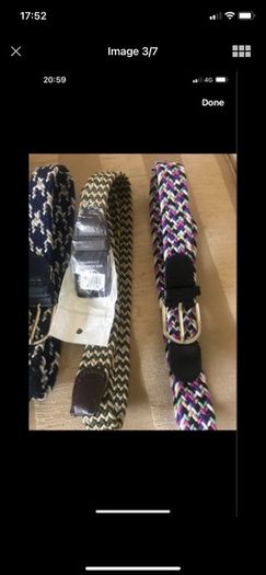 Elasticated Belts
