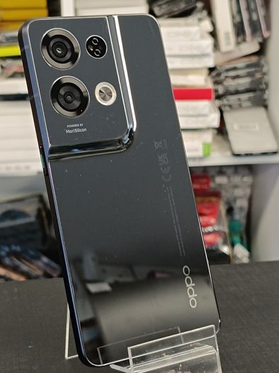 Oppo Reno 8 5G Dual SIM Unlocked 256GB Glazed Black Android Smartphone Like New.