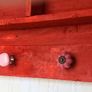 NEW Rustic Cubby Box Shelf / Coat & Hat Rack Image 4