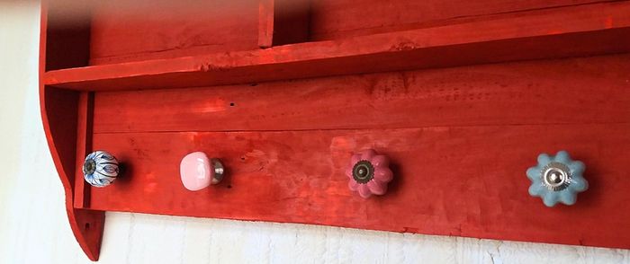 NEW Rustic cubbybox shelf / coat n hat rack