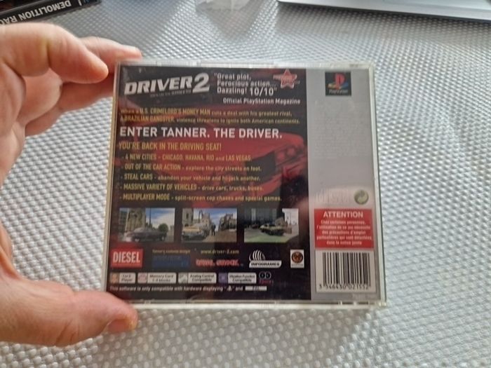 Driver 2  PlayStation1 Ps1 PlayStation2 Ps2 Games Original