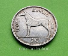Ireland 1941 year Silver Half Crown.