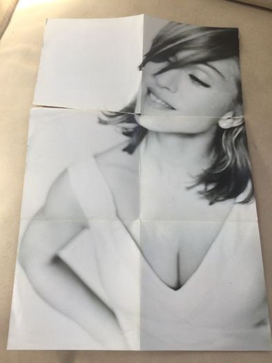 Madonna one more chance rare cd poster sleeve