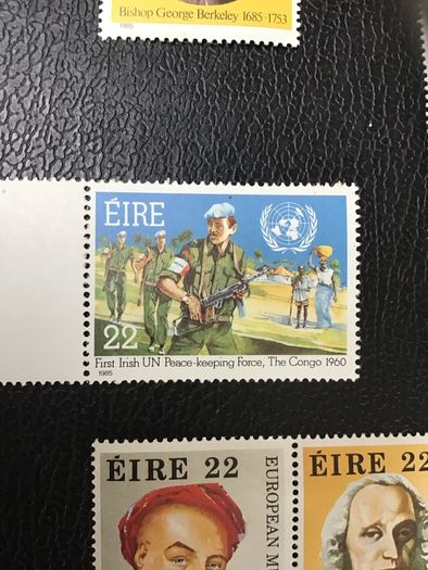 9 Miscellaneous Mint Irish Stamps.