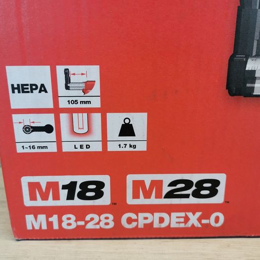 Milwaukee M18 FUEL Dust Extractor M18-28 CPDEX-0