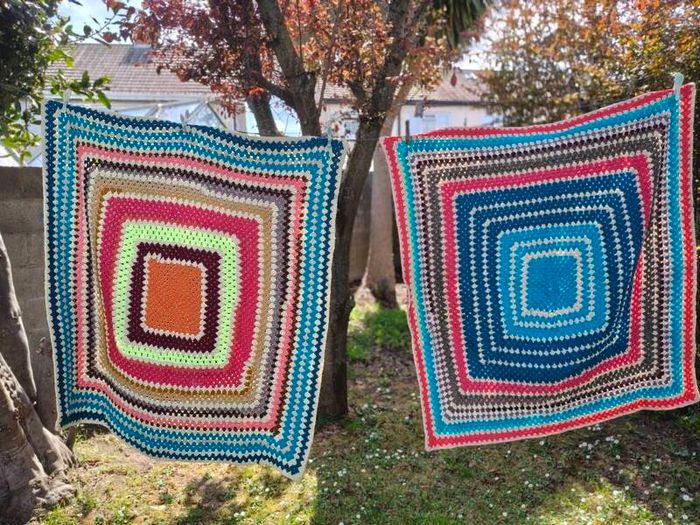 2 x Crochet Blankets