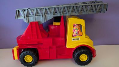 Fire brigade from wader