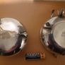 Antique Silver Sugar Bowl And Milk Cream Jug Image 4