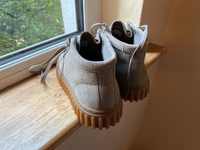 shoe girl clarks tor hill k sage grey size 33