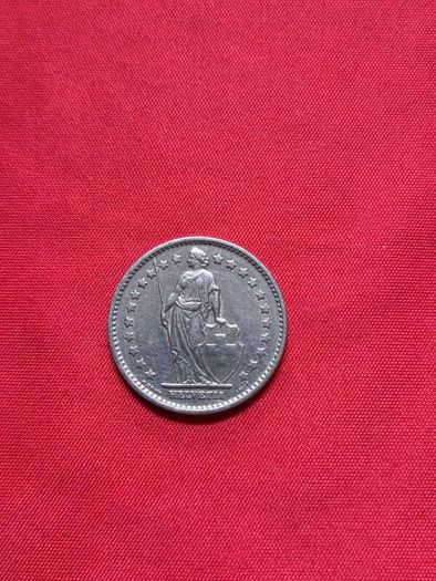 1971 1 Franc Switzerland mint