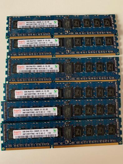 (LOT9) 2gb Hynix Hmt125r7tfr8c-h9 T2 Ab-c Ddr3-1333 Pc3-10600r Server Memory Module Ram