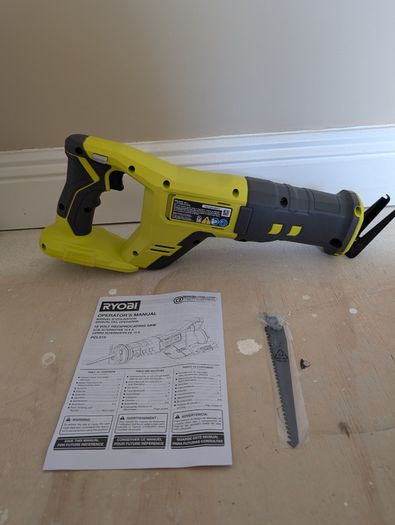 RYOBI 18V Cordless Reciprocating Saw PCL515