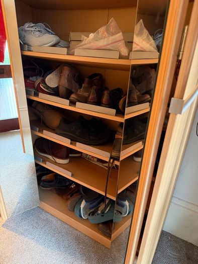 Tall Hall Shoe Cupboard
