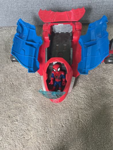 Spiderman Aeroplane and figure