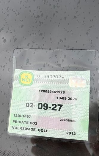 Volkswagen Golf 2012 1.6 TDI