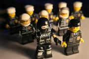 LEGO Police Officer Mini Figures x 10