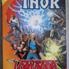 THOR THE LOST GODS by Tom DeFalco graphic novel. From MARVEL Comics