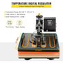 Heat Press Machine, 15 x 15 Inch, 5 in 1 Combo Swing Away T-Shirt Sublimation Transfer Printer Image 2