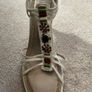 Leather Gino Ventury sandals with embroidery details size 5 Image 10