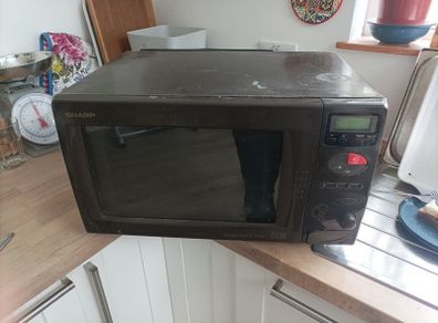 Sharp Double Grill Oven Microwave Stainlesss
