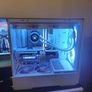Custom White Gaming PC AMD RX 9070 XT 16 GB Ryzen 5 9600X 32GB Ram DDR5 2.5TB Storage Image 2
