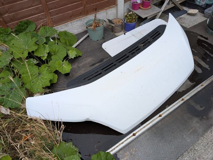 Fiat Ducato 2016 bonnet - white