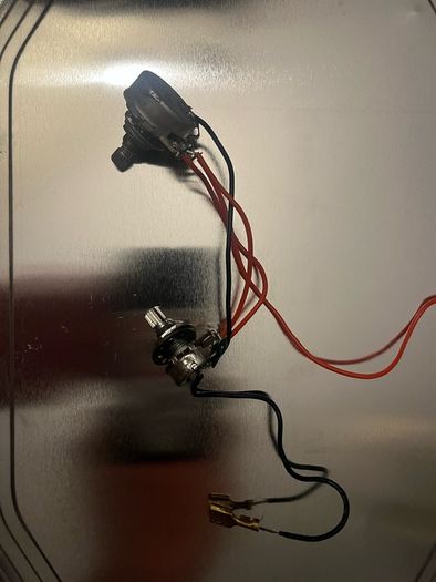 Electric Guitar acoustic various parts fender Stratocaster telecaster squier Ibanez esp Gibson  Jackson emg active cable Potentiometer A 500 K B 500 K volume tone switch socket 2 way mini toggle switch craft input jack neck plate nut saddle tuners machine