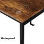 FREE EXPRESS SHIPPING Writing Computer Desk, Office Work Desk for student and worker, Laptop Table with Storage Bag and Headphone Hook,Modern Simple Style Desks for Bedroom, Home Image 3