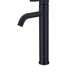 Tall Matt Black bathroom Tap