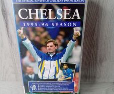 Chelsea Fc 1995-96 Season Vhs Tape - Rare Retro